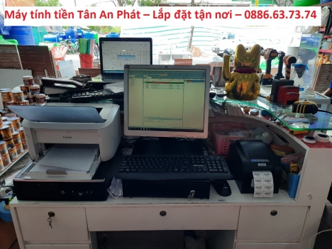 Máy tính tiền cho đại lý sơn tại Kiên Giang