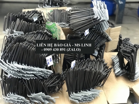 Ghế kê thép kiểu 2 chân