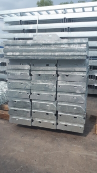 Dịch vụ mạ kẽm nhúng nóng hàng cơ khí xây dựng