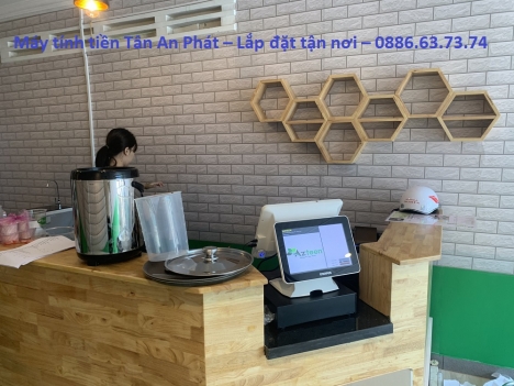 Bán máy tính tiền 2 màn hình cho quán trà chanh Vũng Tàu giá rẻ
