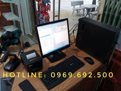 Thiết bị tính tiền giá rẻ cho tiệm tạp hóa ở Bình Dương