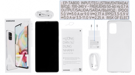 Samsung galaxy A71 128g giá siêu tốt