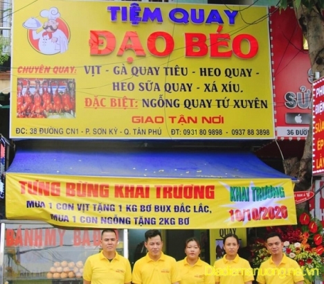 Tiệm Quay Đạo Béo, Tiệm Heo Quay, Vịt Quay Ngon Tân Phú