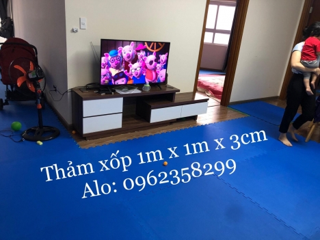 THẢM XỐP TRẢI SÀN 1m x 1m x 3cm