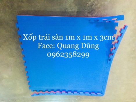 THẢM XỐP TRẢI SÀN 1m x 1m x 3cm