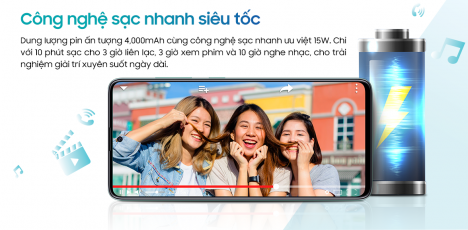 Samsung galaxy A51 128GB trả góp 0%.