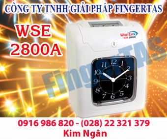 Lắp đặt và bảo hành thiết bị chấm công thẻ giấy WSE 2800A/D