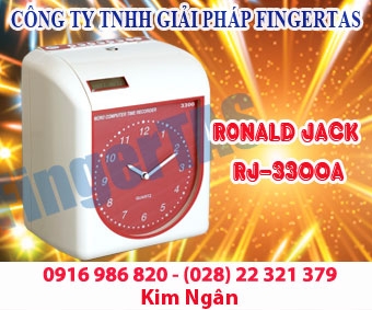 Máy chấm công thẻ giấy RJ 3300A/N bảo hành tận nơi free