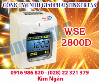 Lắp đặt và bảo hành thiết bị chấm công thẻ giấy WSE 2800A/D