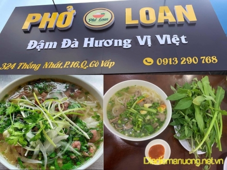 Phở Loan Quán Phở Bò Ngon Gò Vấp