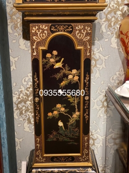 Giao lưu em đồng hồ tủ cây hoạ tiết phong cách nhật