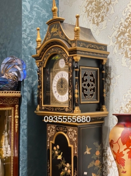 Giao lưu em đồng hồ tủ cây hoạ tiết phong cách nhật