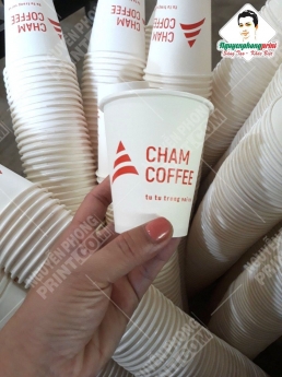In ly giấy cà phê nóng Pleiku - Gia Lai