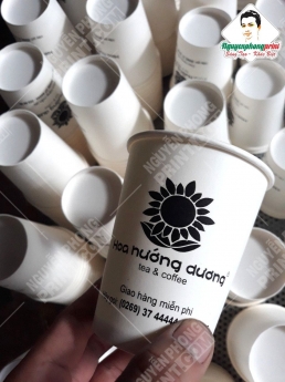 In ly giấy cà phê nóng Pleiku - Gia Lai