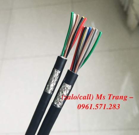 Cáp tín hiệu chống nhiễu 2x0.22, 4x0.22, 6x0.22, 8x0.22 giá tốt