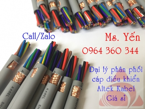 Cáp điều khiển 20x0.75mm chống nhiễu Altek Kabel