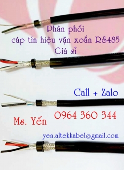 Cáp tín hiệu rs485 1x2x18AWG Altek Kabel
