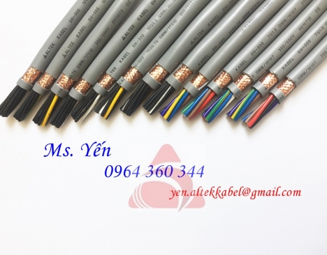 Cáp điều khiển 20x0.75mm chống nhiễu Altek Kabel