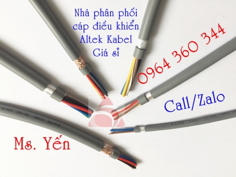 Cáp điều khiển 20x0.75mm chống nhiễu Altek Kabel