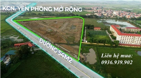 Đất nền sỏ đỏ, gần KCN Yên Phong, tiềm năng đâu tư