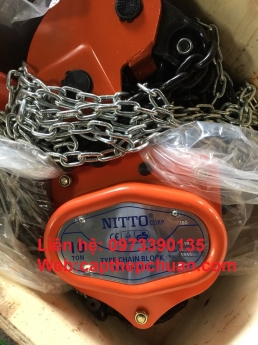 Ba lăng xích kéo tay 10 tấn Nitto Nhật Bản giá rẻ nhất