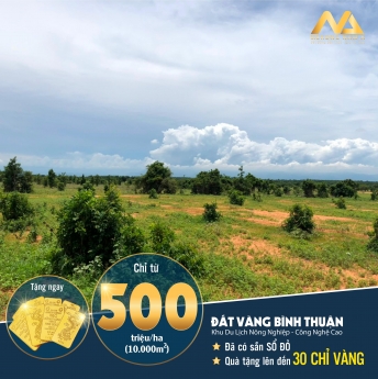Bán đất vườn Bình Thuận giá rẻ từ 50 nghìn/m2, sổ đỏ riêng, công chứng ngay, gần khu du lịch Safari