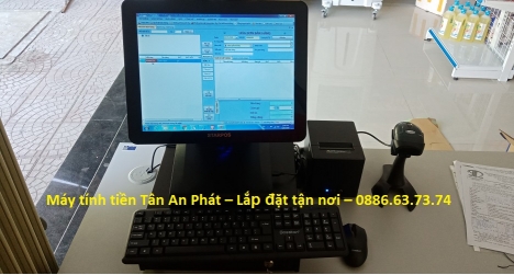Lắp đặt máy tính tiền tận nơi giá rẻ tại Rạch Giá Cho siêu thị tiện lợi