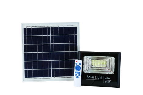 Đèn LED pha Năng Lượng Mặt Trời 40W