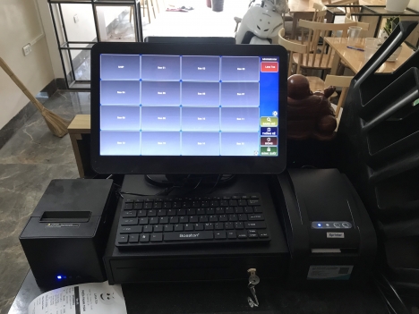 Máy tính tiền cho quán trà chanh tại Kiên Giang giá rẻ