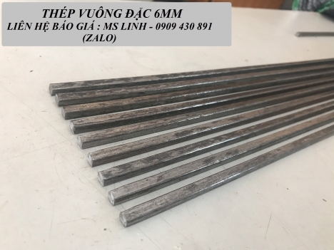 Thép Vuông Đặc 6Mm Cường Độ Cao