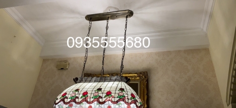 Giao lưu e đèn thả bàn ăn tiffany hàng hiếm