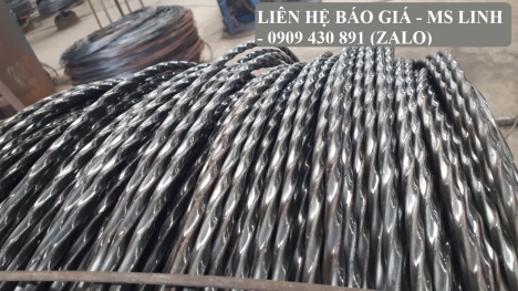 Thép Vuông Xoắn Chặt Theo Quy Cách - Hàng Việt Nam 6Ly - 8Ly