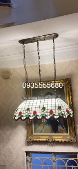 Giao lưu e đèn thả bàn ăn tiffany hàng hiếm