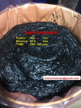 Squid liver powder and Squid Liver Paste