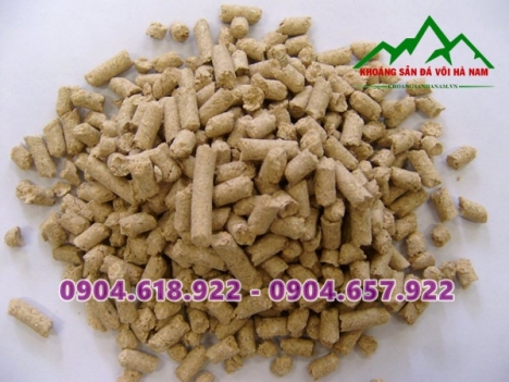 Bentonite làm phụ gia cho thức ăn chăn nuôi.