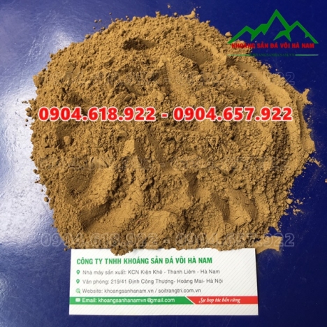 Bentonite làm phụ gia cho thức ăn chăn nuôi.