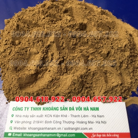 Bentonite làm phụ gia cho thức ăn chăn nuôi.