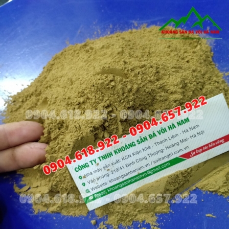 Bentonite làm phụ gia cho thức ăn chăn nuôi.