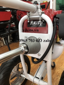 Máy cắt cỏ đẩy tay Yikito GX35 thật tuyệt vời.