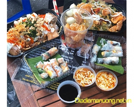 Quán Trà Sữa, Bánh Tráng Trộn Ngon Quận 3