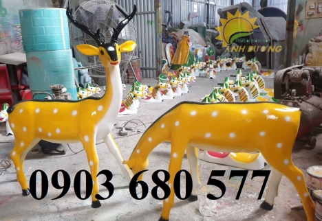 Tượng vườn cồ tích cho trường mầm non, khu vui chơi, TTTM