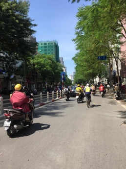 Nở hậu, 36m2 x 3 tầng, mt 5M, đường Thái Hà