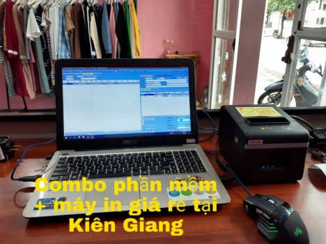 Combo máy tính tiền ở Ninh Thuận giá rẻ cho Shop Quần Áo