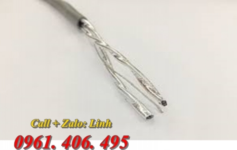 Cáp tín hiệu chống nhiễu 2Pair 18AWG, 2x0.75 lõi vặn xoắn từng cặp