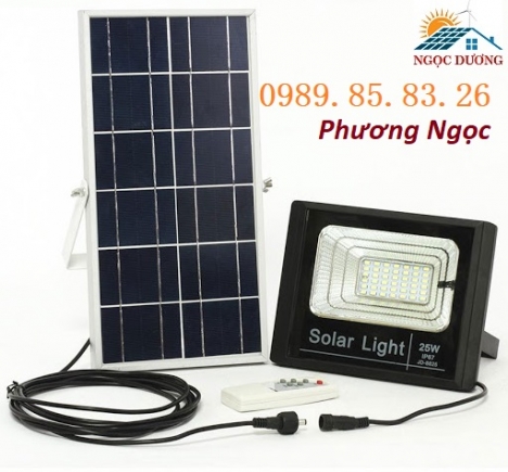Đèn LED pha năng lượng mặt trời 20W,25W, đèn sân vườn năng lượng mặt trời