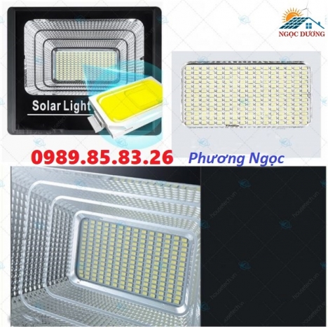 Đèn LED pha năng lượng mặt trời 20W,25W, đèn sân vườn năng lượng mặt trời