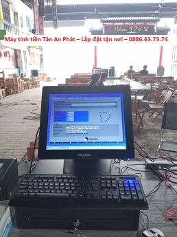 Máy tính tiền giá rẻ Bình Dương cho quán trà sữa 
