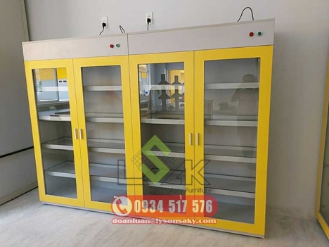 Tủ đựng hóa chất phòng thí nghiệm