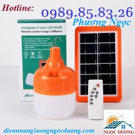 Đèn LED búp năng lượng mặt trời 60W,đèn Bulb 60W năng lượng mặt trời, đèn búp trụ