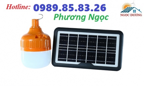 Đèn LED búp năng lượng mặt trời 60W,đèn Bulb 60W năng lượng mặt trời, đèn búp trụ